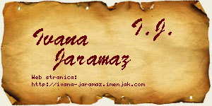 Ivana Jaramaz vizit kartica